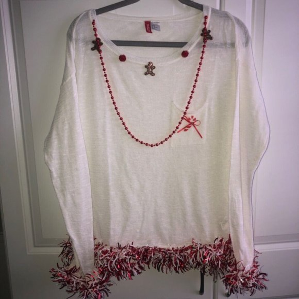 Divided Medium‎ Ugly Christmas Sweater Women’s Medium